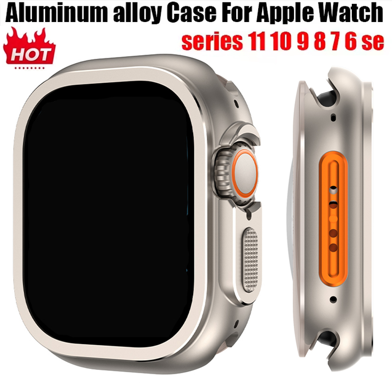 Metal Bumper Aluminum Frame Case - Aluminum alloy Case For Apple Watch