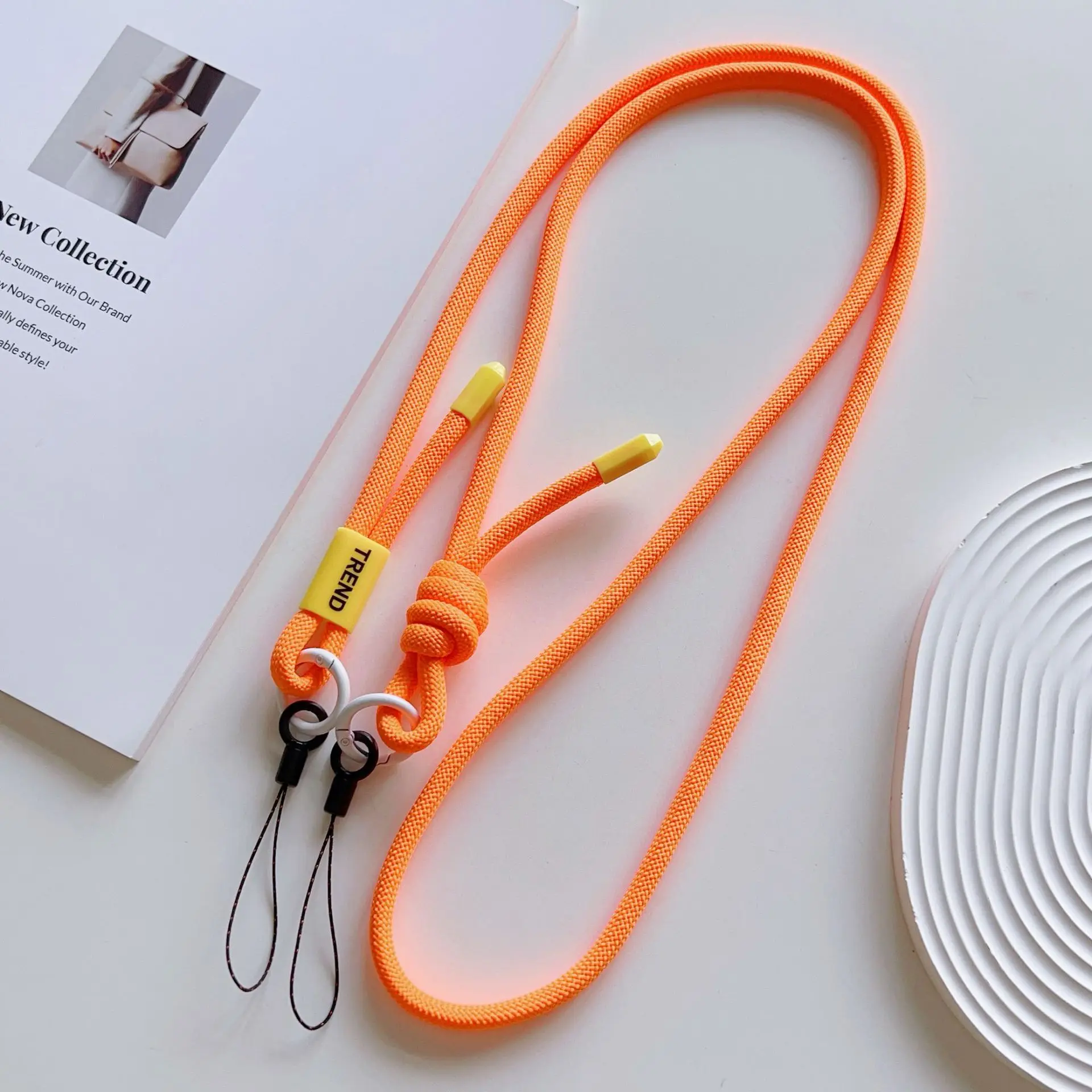 Adjustable Universal Phone Lan - Crossbody Lanyard Neck Strap Case ulasan dan harga