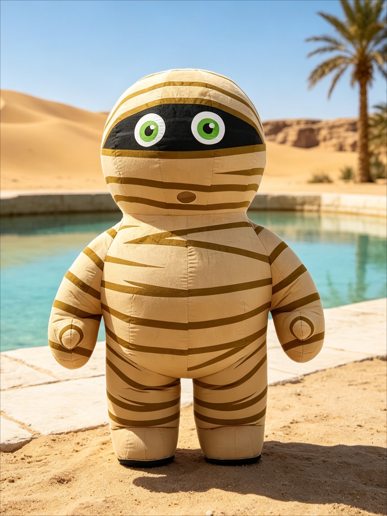 Inflatable Mummy Costume Masco - Chargers ulasan dan harga