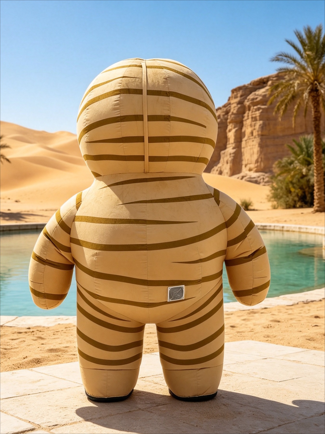 Inflatable Mummy Costume Masco - Chargers ulasan dan harga