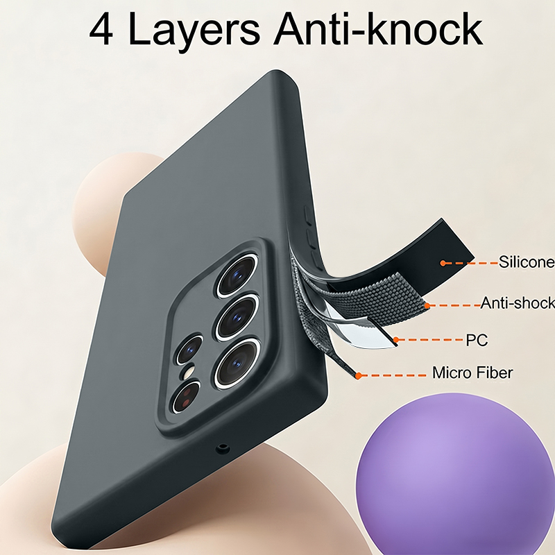 Magnetic Liquid Silicone Soft  - Liquid Silicone Magnetic Phone Case ulasan dan harga