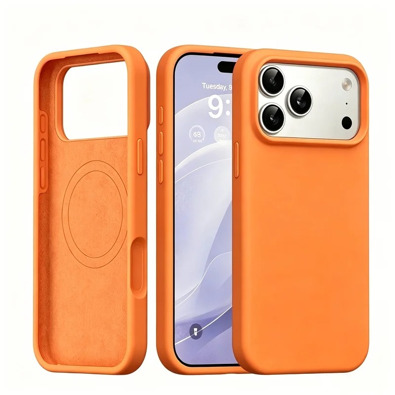 Magnetic Liquid Silicone Case  - Liquid Silicone Magnetic Phone Case ulasan dan harga
