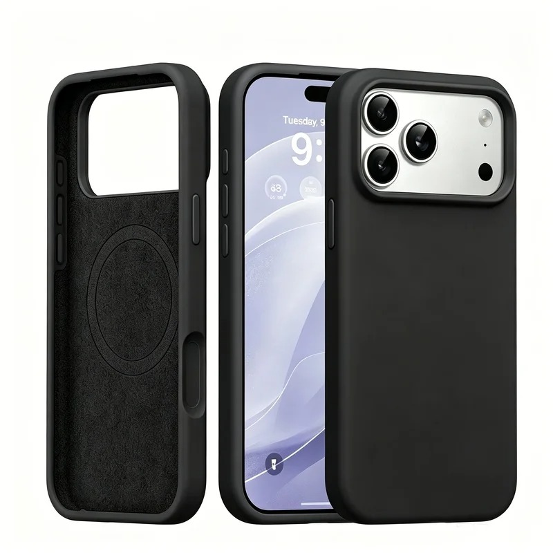 Magnetic Liquid Silicone Case  - Liquid Silicone Magnetic Phone Case ulasan dan harga
