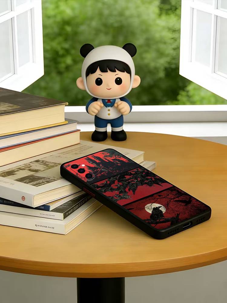 Vintage Red Bats Skull Trendy  - Vintage Floral Pattern Soft Case ulasan dan harga