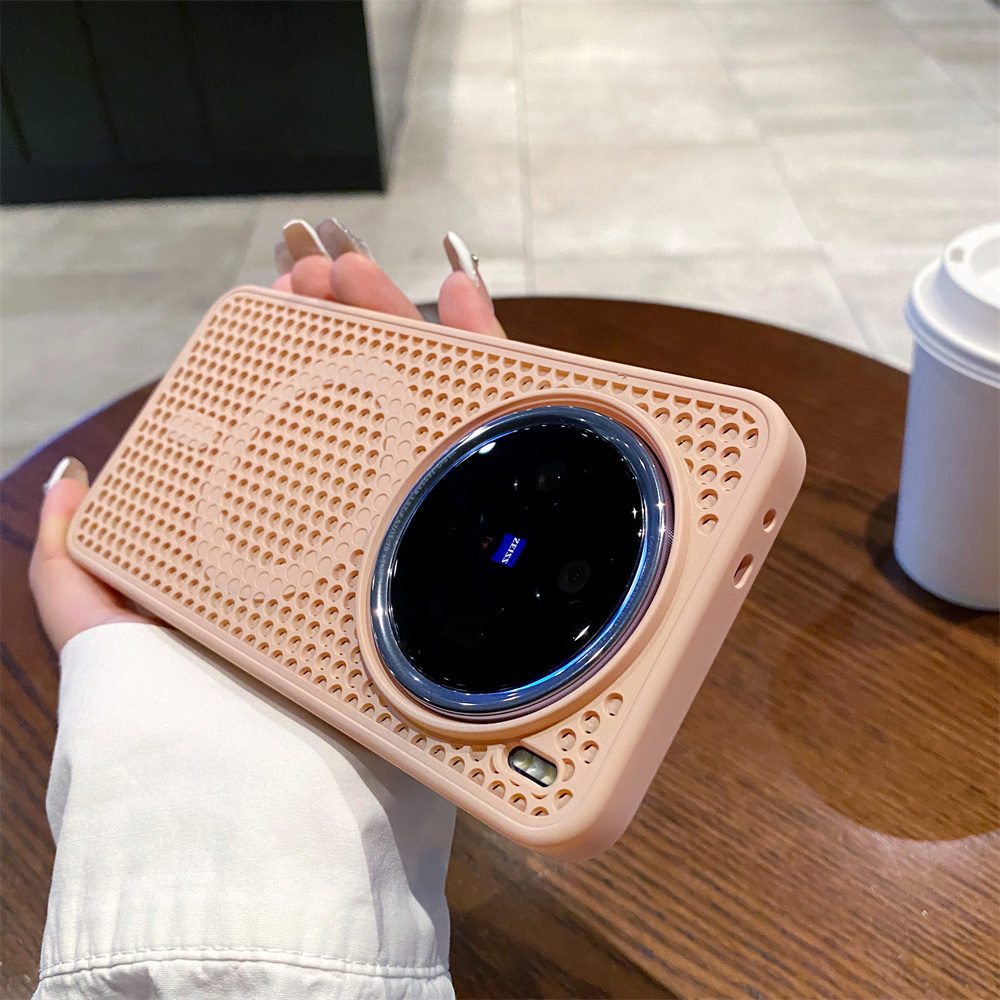 Luxury Skin Feel Heat Dissipat - Heat Dissipation Mesh Breathable Case ulasan dan harga