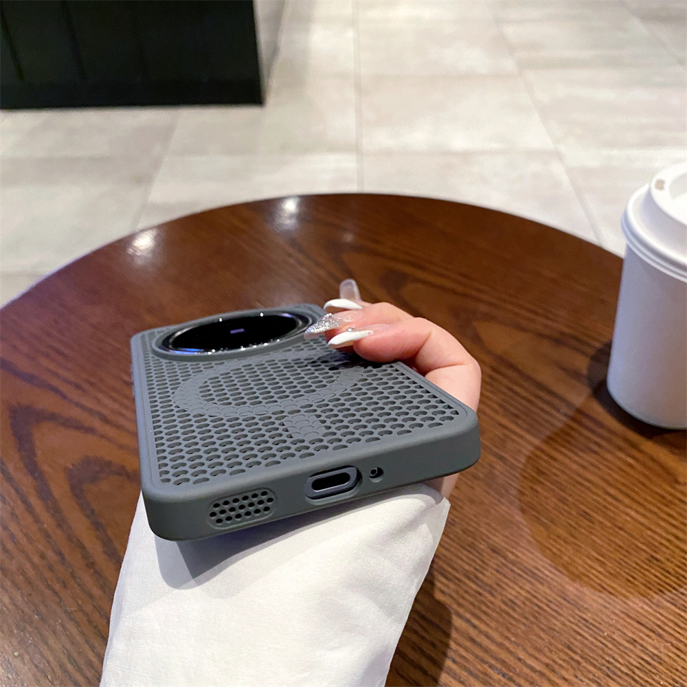 Luxury Skin Feel Heat Dissipat - Heat Dissipation Mesh Breathable Case ulasan dan harga