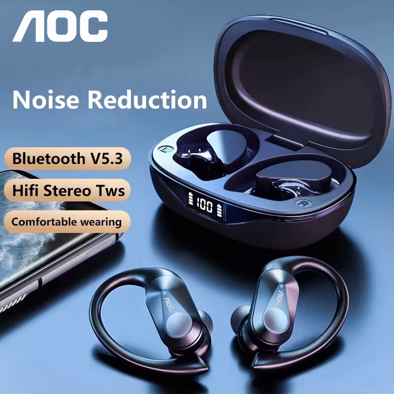 Choice AOC Sports Headset Wire - Phone Cases ulasan dan harga