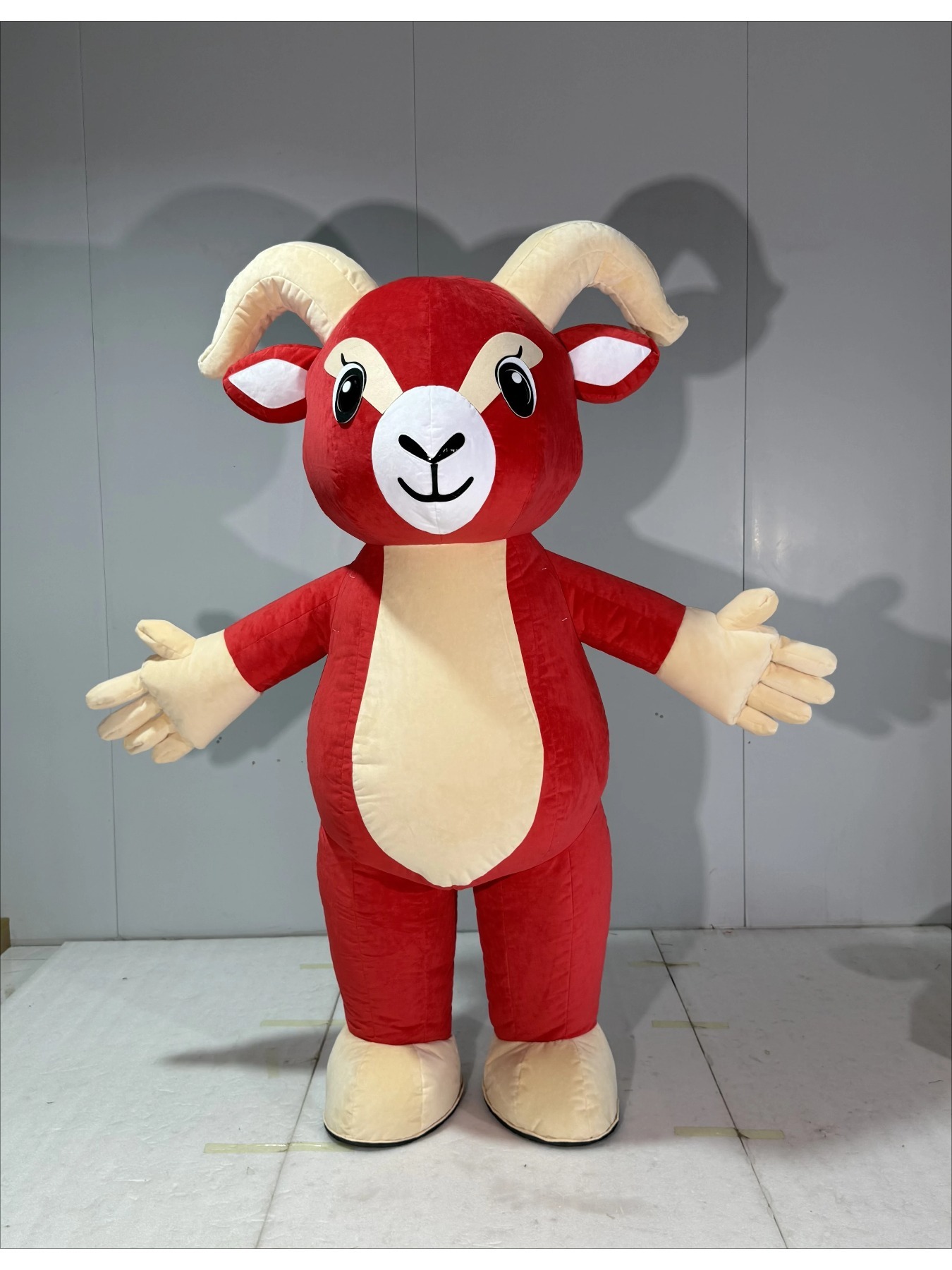 Inflatable Red Goat Mascot Cos - Chargers ulasan dan harga